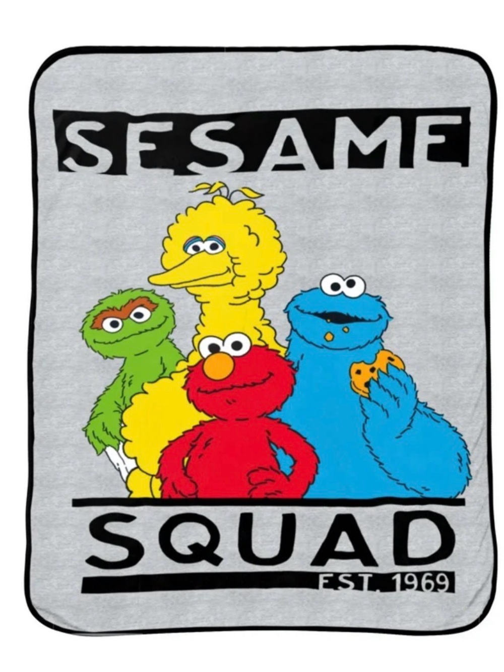 Sesame Street Plush Blanket